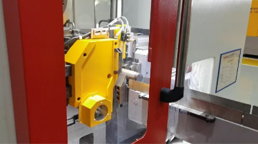 锯切倒角产线视频