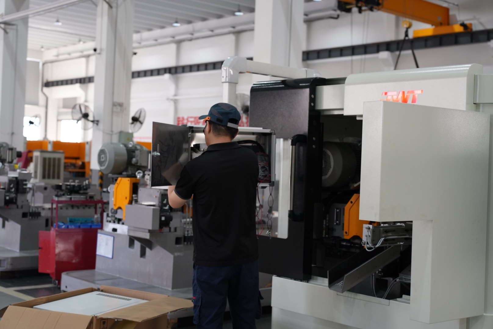 圆锯机安装调试宣传片